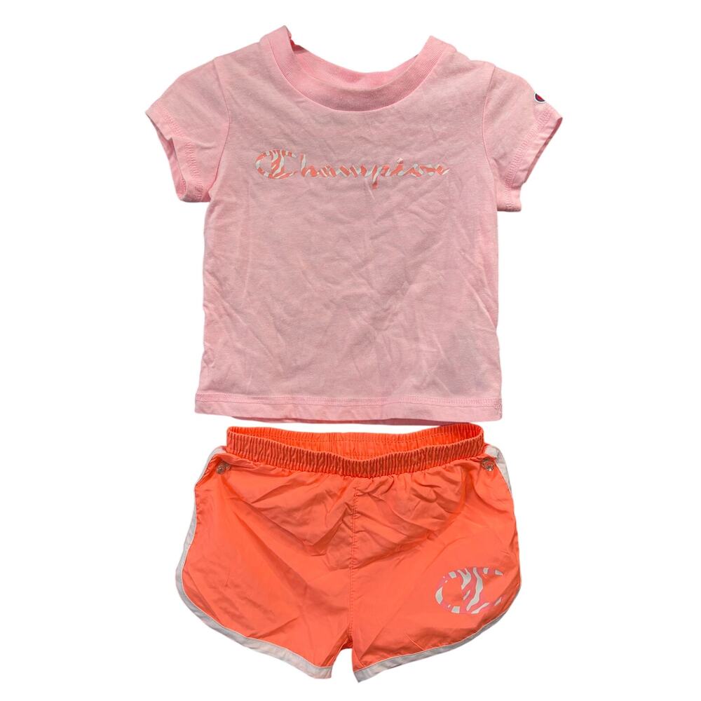 Pink SS Outfit - Champion - 12mo